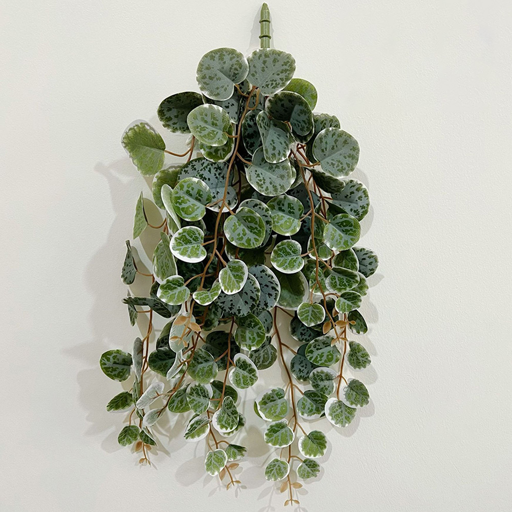 Pilea Peperomioides - 49cm Artificial Plants Vines Fake Hanging