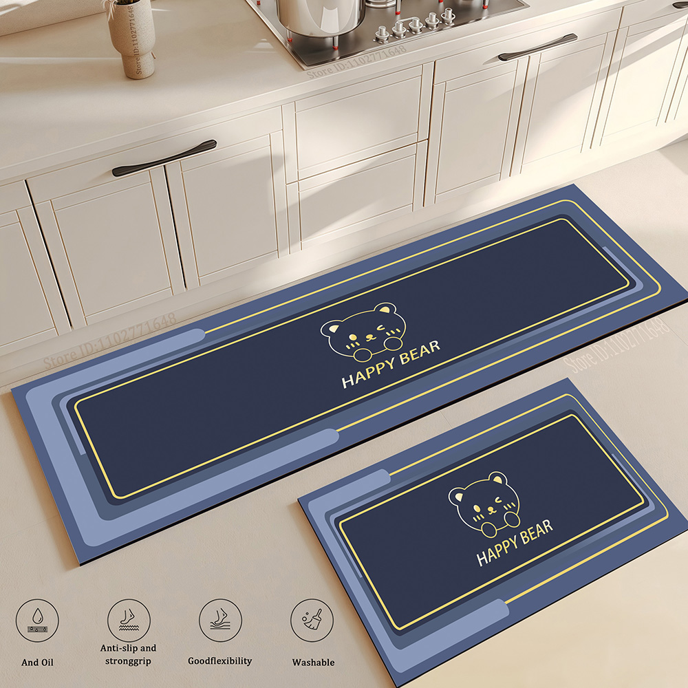 Flower Kitchen Mat Anti-Fatigu - Maranta Prayer Plant ulasan dan harga