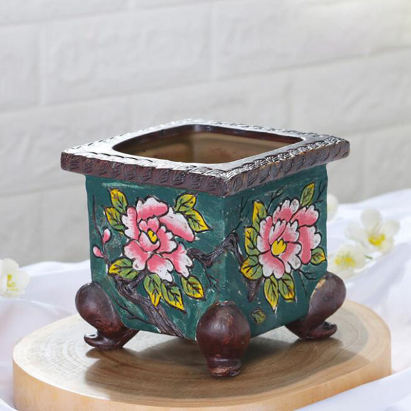Korean Style Handpainted Flora - Pilea Peperomioides ulasan dan harga
