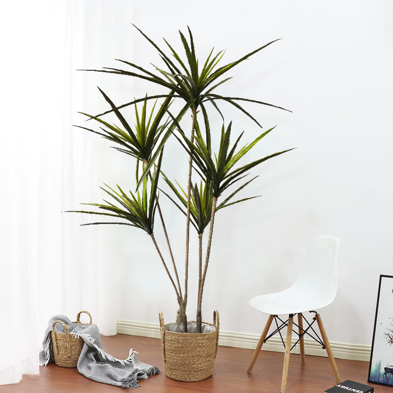 New 90-120cm Artificial Dracae - Dracaena Marginata ulasan dan harga