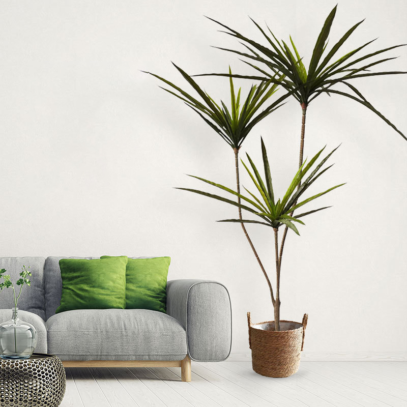 New 90-120cm Artificial Dracae - Dracaena Marginata ulasan dan harga