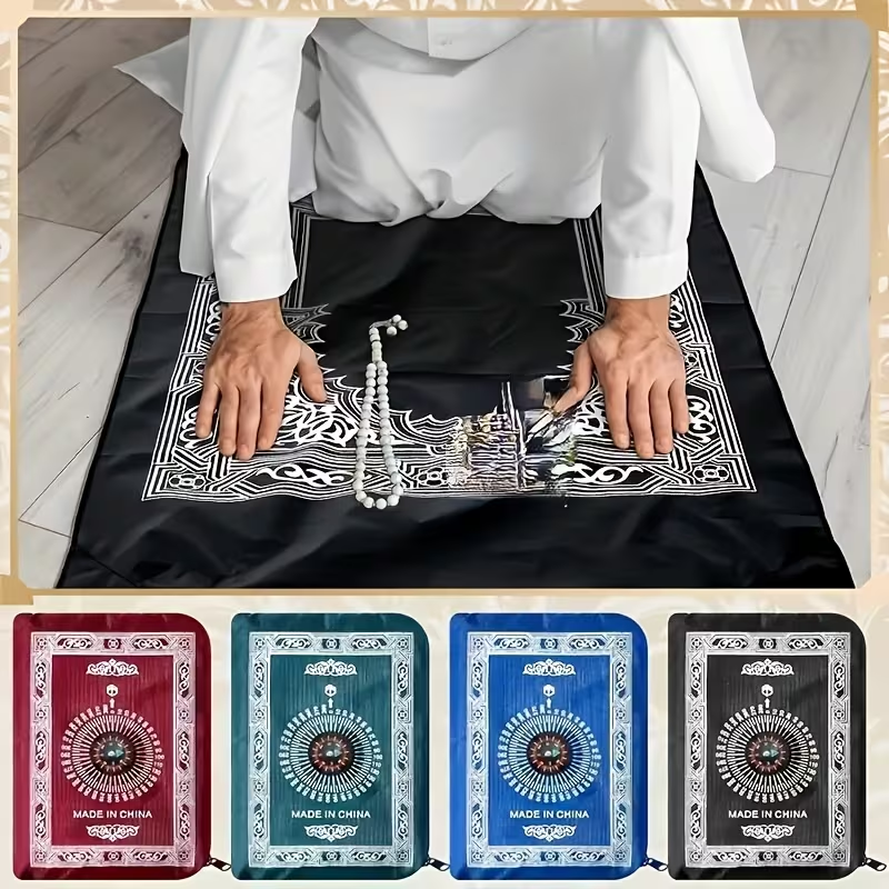 100*60cm Muslim Prayer Rug Pol - Maranta Prayer Plant ulasan dan harga