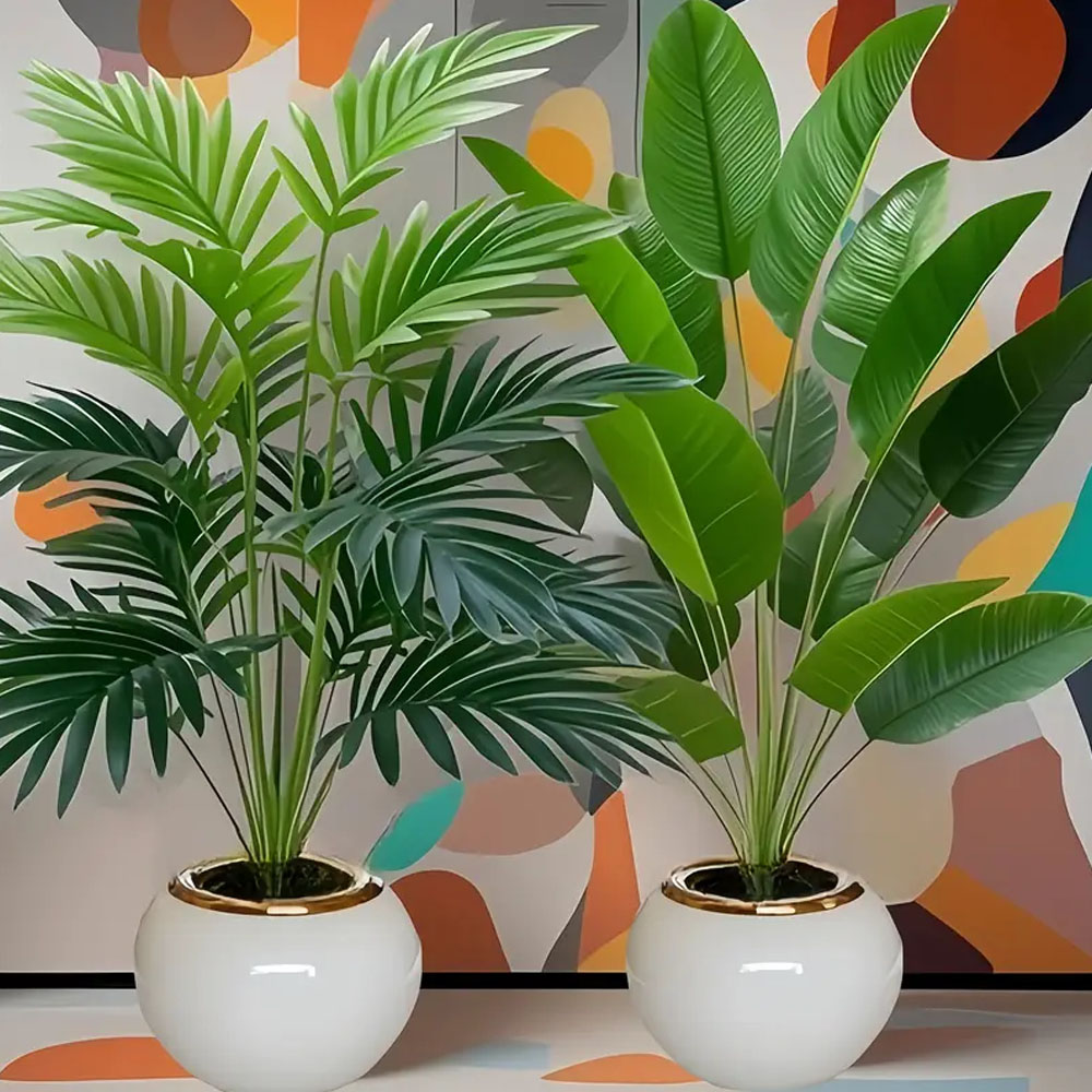 2Pcs Outdoor Artificial Green  - Dracaena Marginata ulasan dan harga